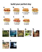 Image promotion Subway