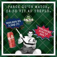 Image promotion Le Trèfle - Taverne Irlandaise