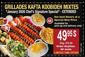 Image promotion Château Kabab West Island