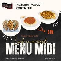 Image promotion Pizzéria Paquet Pont-Rouge