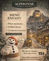 Image promotion Alphonse Cuisine & Cocktails