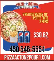 Image promotion Pizza Acton 2 pour 1 Inc