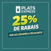 Image promotion PlatsXpress - Plats cuisinés