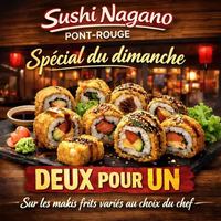Image promotion Sushi Nagano Pont-Rouge