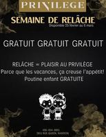 Image promotion Restaurant Le Privilège