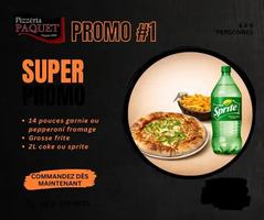Image promotion Pizzeria Paquet St-Raymond
