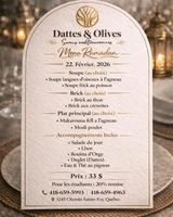 Image promotion Restaurant Dattes & Olives