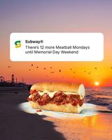 Image promotion Subway