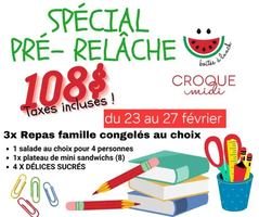 Image promotion Croque Midi Boîtes à Lunch