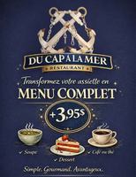 Image promotion Restaurant du Cap à la Mer