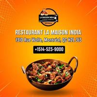 Image promotion Restaurant La Maison India | Montreal #1 Indian Restaurant