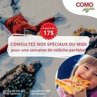 Image promotion Como Pizzeria