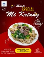 Image promotion Khmer Express - restaurant asiatique halal à Laval