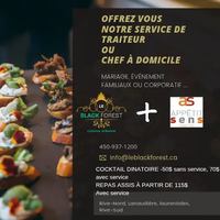 Image promotion Le Black Forest- cuisine urbaine Laval