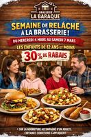 Image promotion Brasserie La Baraque - Pub Québec