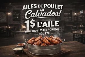 Image promotion Le Calvados Restaurant Pub