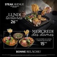 Image promotion Steak Avenue - Vieux Québec