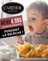 Image promotion Cartier resto Bar