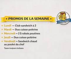 Image promotion Au Roi Du Coq Rôti