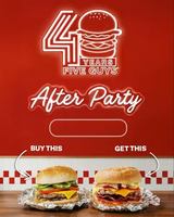 Image promotion Five Guys
