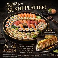 Image promotion Saizen Sushi Bar