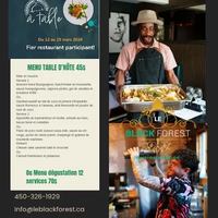 Image promotion Le Black Forest-cuisine urbaine Terrebonne