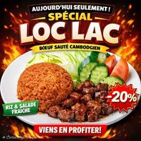 Image promotion Khmer Express - restaurant asiatique halal à Laval