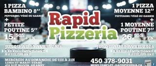Image promotion Rapid Pizzeria 1992 Inc