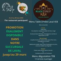 Image promotion Le Black Forest- cuisine urbaine Laval