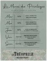 Image promotion Le Théophile - Restaurant