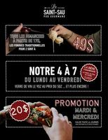 Image promotion Restaurant Le Saint Sau Pub Gourmand