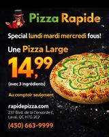 Image promotion Pizza Rapide