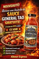 Image promotion Khmer Express - restaurant asiatique halal à Laval