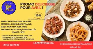 Image promotion La Patate Taz