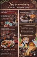 Image promotion Bistro La Belle Excuse