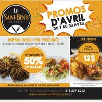 Image promotion Le Saint Ben's