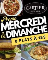 Image promotion Cartier resto Bar