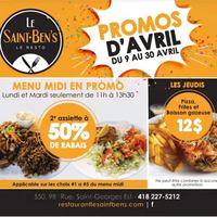 Image promotion Le Saint Ben's
