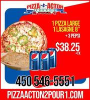 Image promotion Pizza Acton 2 pour 1 Inc