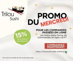 Image promotion Trilou Sushi