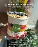Image promotion Akai Bowl Health food smoothie and bowl of Acai