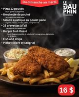 Image promotion Resto Bar Le Dauphin - Sherbrooke