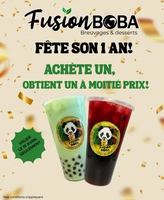Image promotion Fusion Boba Breuvages et desserts