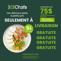 Image promotion Les trois Chefs Lebourgneuf