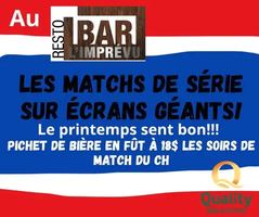 Image promotion Resto-Bar L'Imprévu & Resto La Terrasse