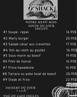 Image promotion Resto O'Shack