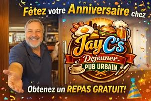 Image promotion Jay C's Déjeuners et Pub Urbain
