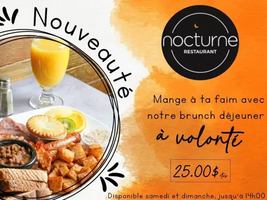 Image promotion Restaurant Le Nocturne Enr