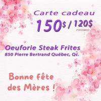 Image promotion Oeuforie / Steak Frites
