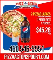 Image promotion Pizza Acton 2 pour 1 Inc